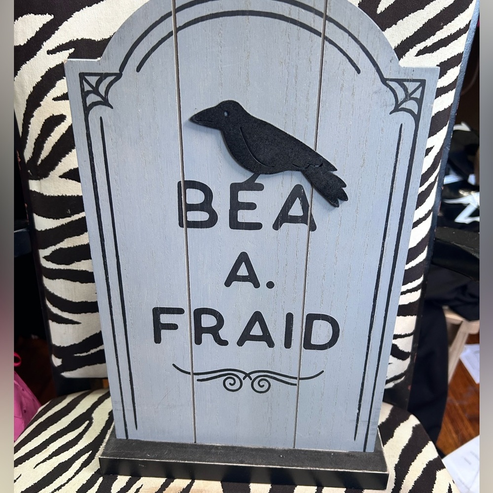 Halloween tombstone decor